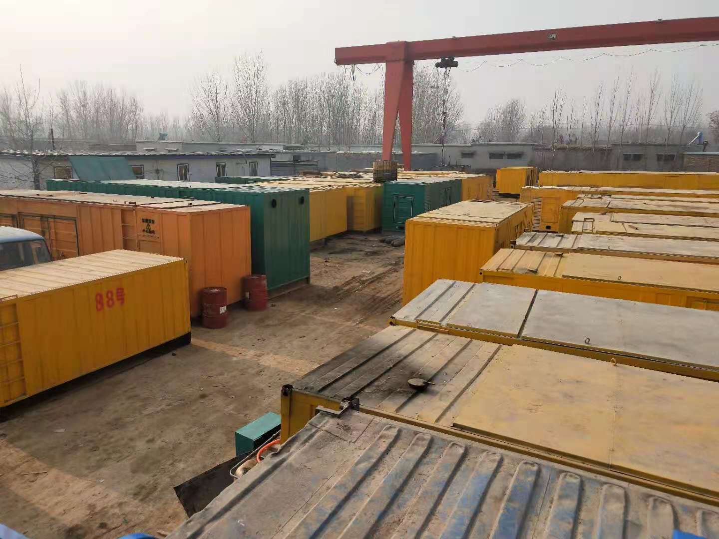 雨山租赁发电机-灰尘、风沙对柴油发电机组造成哪些不良影响？