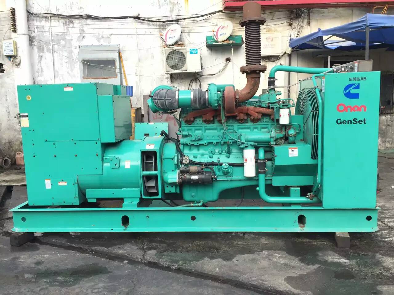 雨山租赁发电机-柴油发电机不正常冒烟的原因